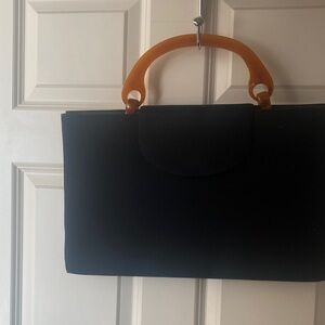 Vintage 50’s Extra Large Lewis Bag With Bakelite Handle